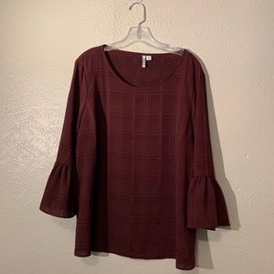 Elle Bell Sleeve Blouse
